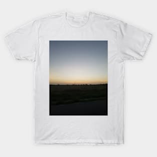 Simple Countryside Sunset T-Shirt